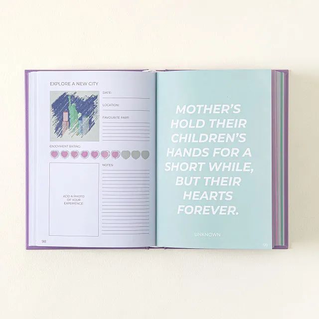 Moments with Mom Scratch Off Journal | UncommonGoods