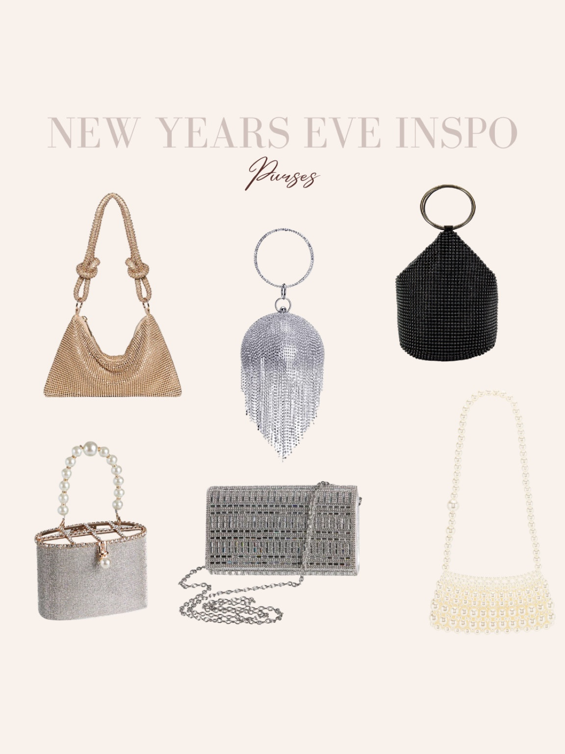 New Years Eve Purses Inspo 🪩✨

Purses, clutch purse, rhinestone purse, Pearl crossbody, black purse, good purse, silver purse, New Years Eve Inspo

#LTKfit #LTKunder100 #LTKstyletip