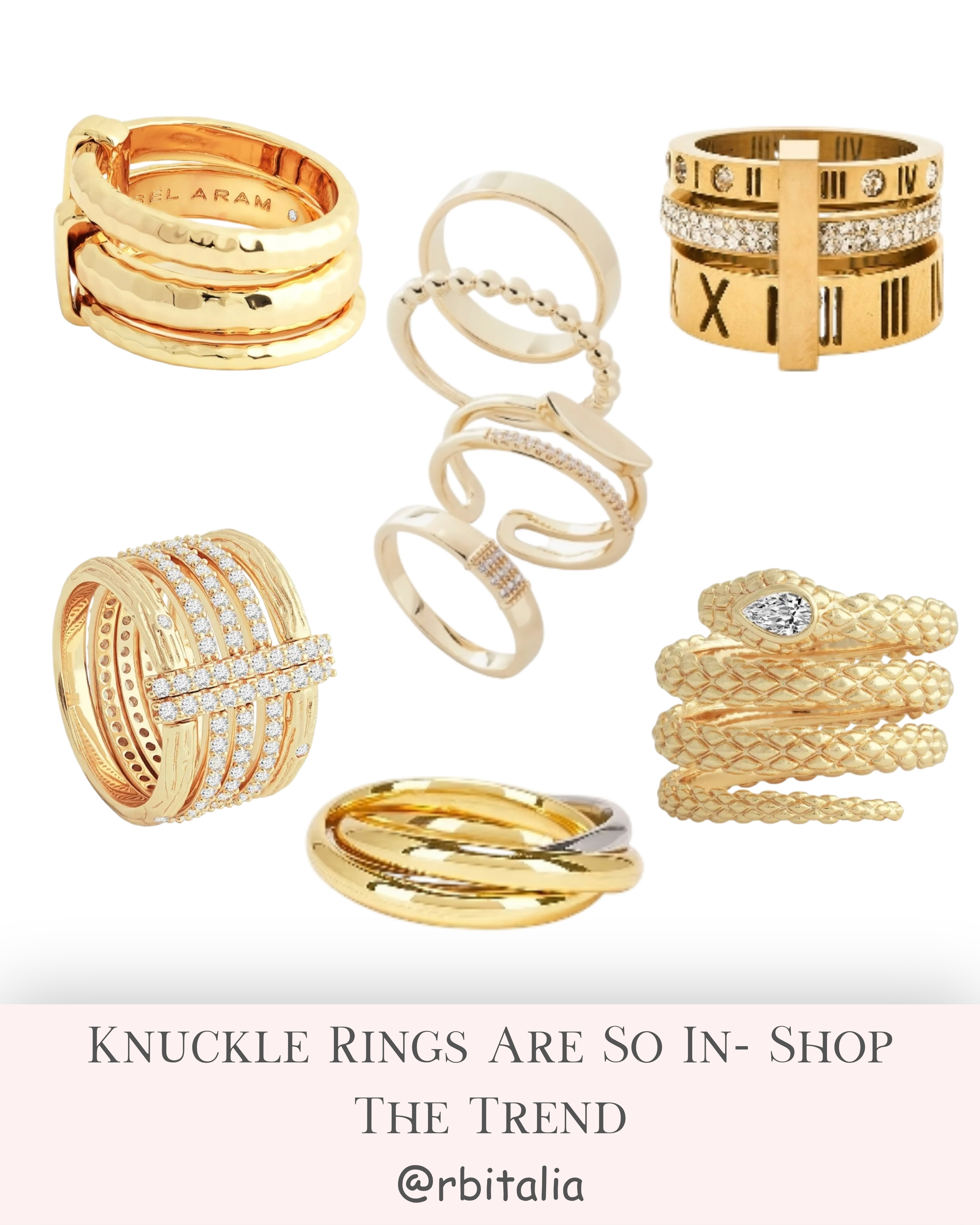 Add a modern touch to your jewelry collection with these trending knuckle rings. Perfect for stacking or wearing alone, these dainty pieces are the ultimate accessory for any look. Shop the trend and save this post! #KnuckleRings #JewelryTrends #StackableRings 

 #LTKdayinmylife #LTKgrwm #LTKootd