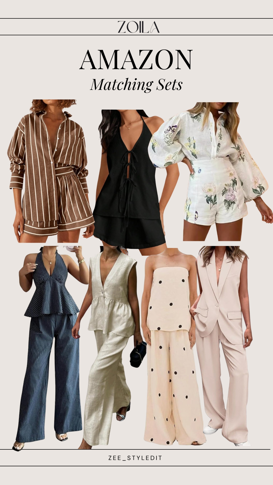 Amazon Matching Sets! 

 #LTKdayinmylife #LTKgrwm #LTKootd