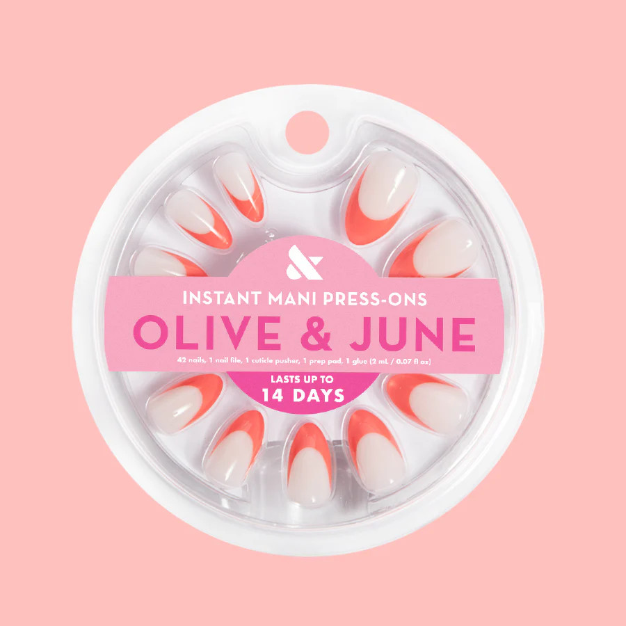 Ride Into The Sunset French - Press-On | Medium | Almond | Olive & June