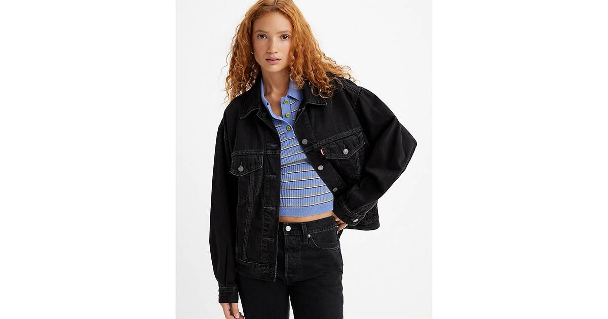 90s Trucker Jacket - Black | Levi's® US | LEVI'S (US)