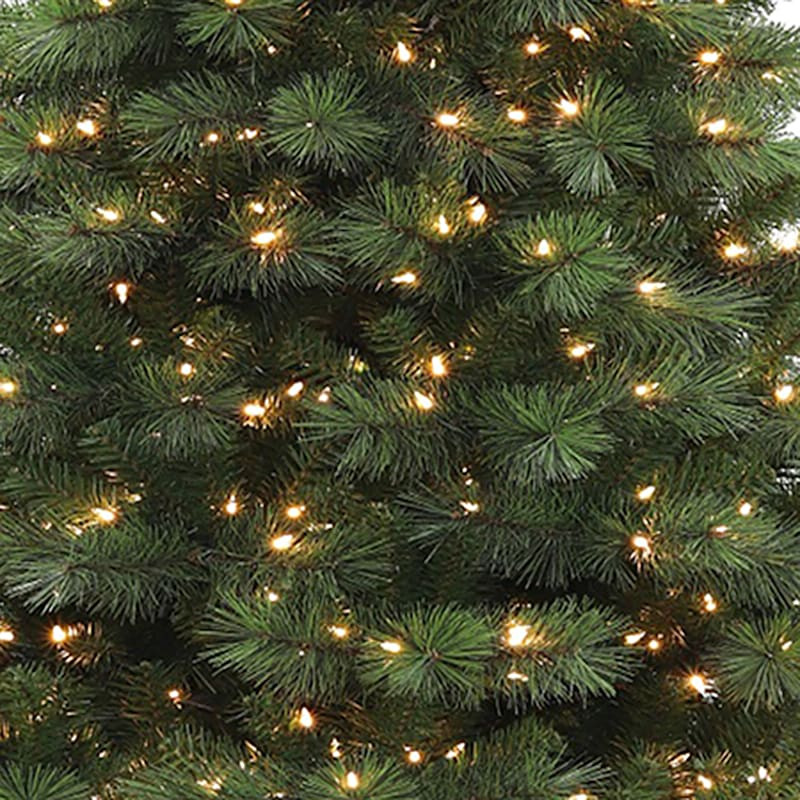 (C3) Pre-Lit Carolina Pine Christmas Tree, 9' | At Home