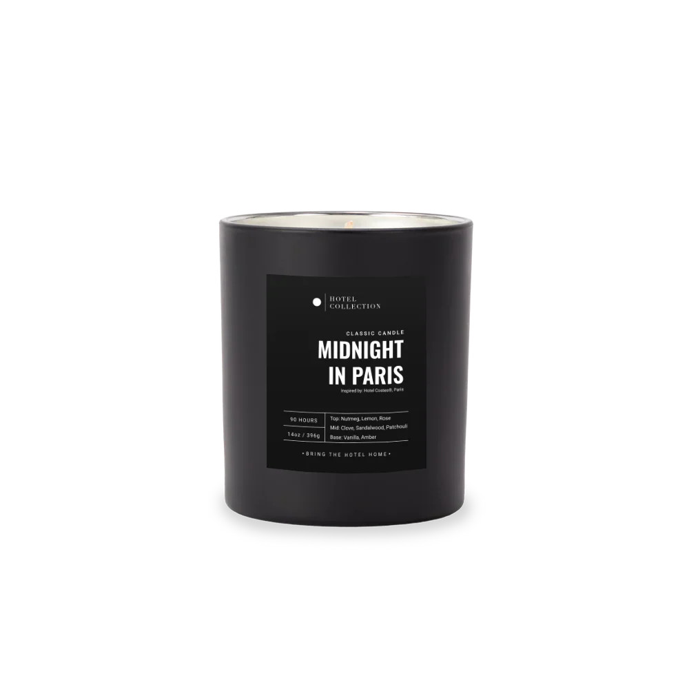 Classic Midnight in Paris Candle | Hotel Collection