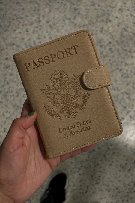 aesthetic passport holder ✈️ | a travel must-have

#LTKunder50 #LTKtravel #LTKunder100