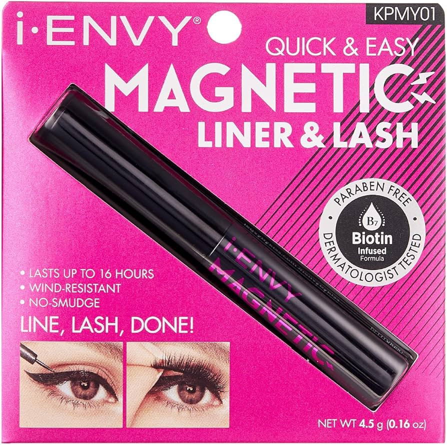 KISS i Envy Magnetic Eyeliner Wind Resistant, Last Up To 16hrs | Amazon (US)