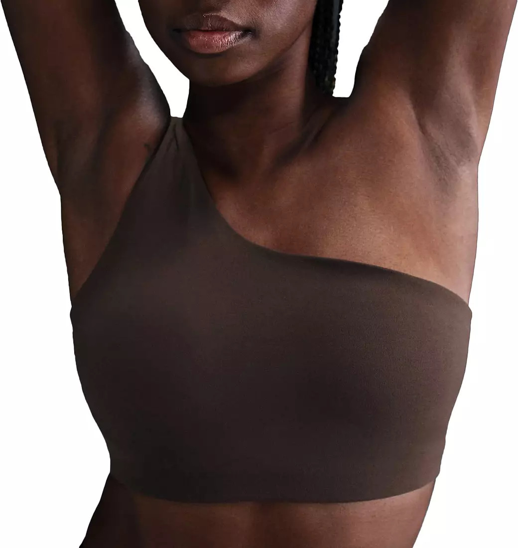 Nike Women's Zenvy Asymmetrical Light-Support Padded Sports Bra | DICK'S Sporting Goods