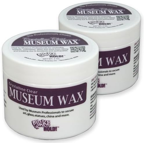 Quakehold! 66112 Museum Wax, Clear 2 Ounce (Pack of 2) | Amazon (US)