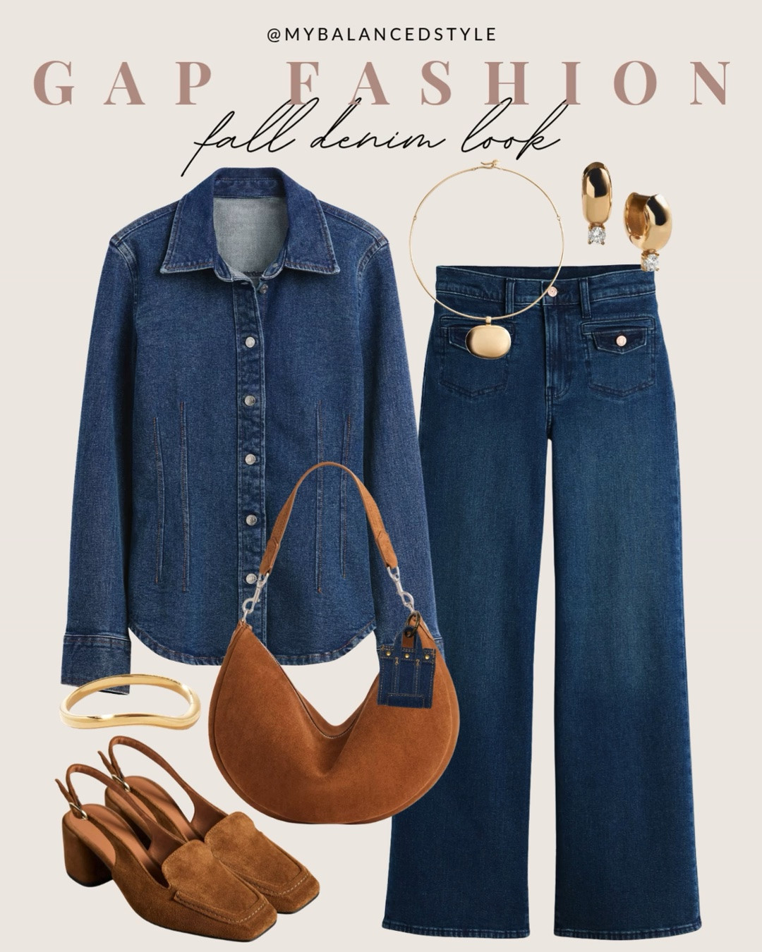 Gap fall denim look

women’s fall denim fashion
fall denim outfit ideas
wide leg jeans outfit
straight leg denim outfit
denim jacket fall style
dark wash jeans outfit
barrel leg jeans fashion
denim midi skirt outfit
cropped jeans with loafers
casual jeans and sweater outfit

#LTKootd #LTKSeasonal #LTKSaleAlert