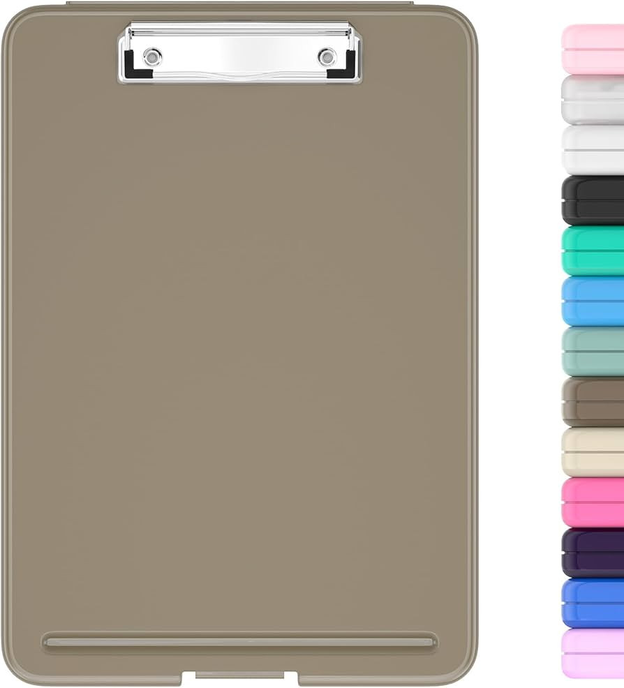 Hongri Clipboard with Storage, Open Nursing Clipboards Foldable Storage, Heavy Duty Nursing Clipb... | Amazon (US)