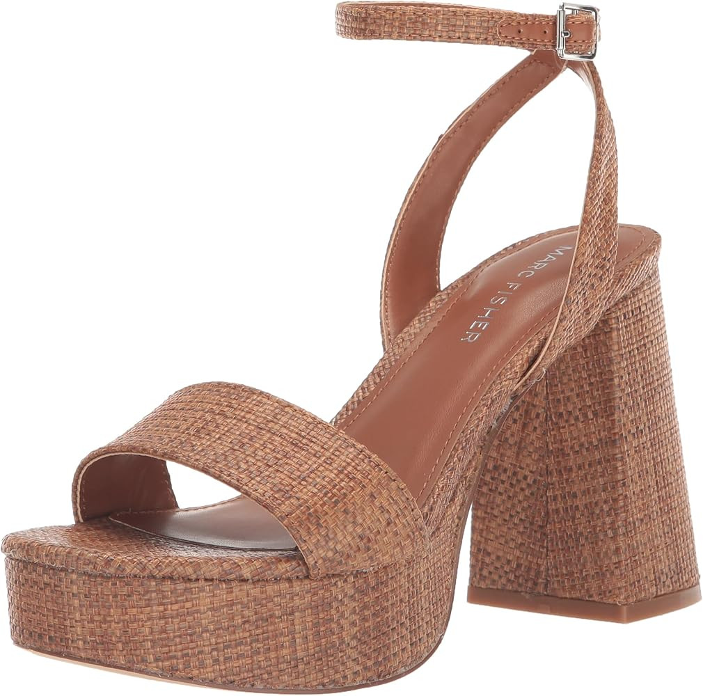 Marc Fisher Women's Sadel Wedge Sandal | Amazon (US)