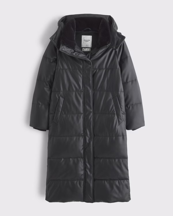Women's Long Puffer | Women's Coats & Jackets | Abercrombie.com | Abercrombie & Fitch (US)