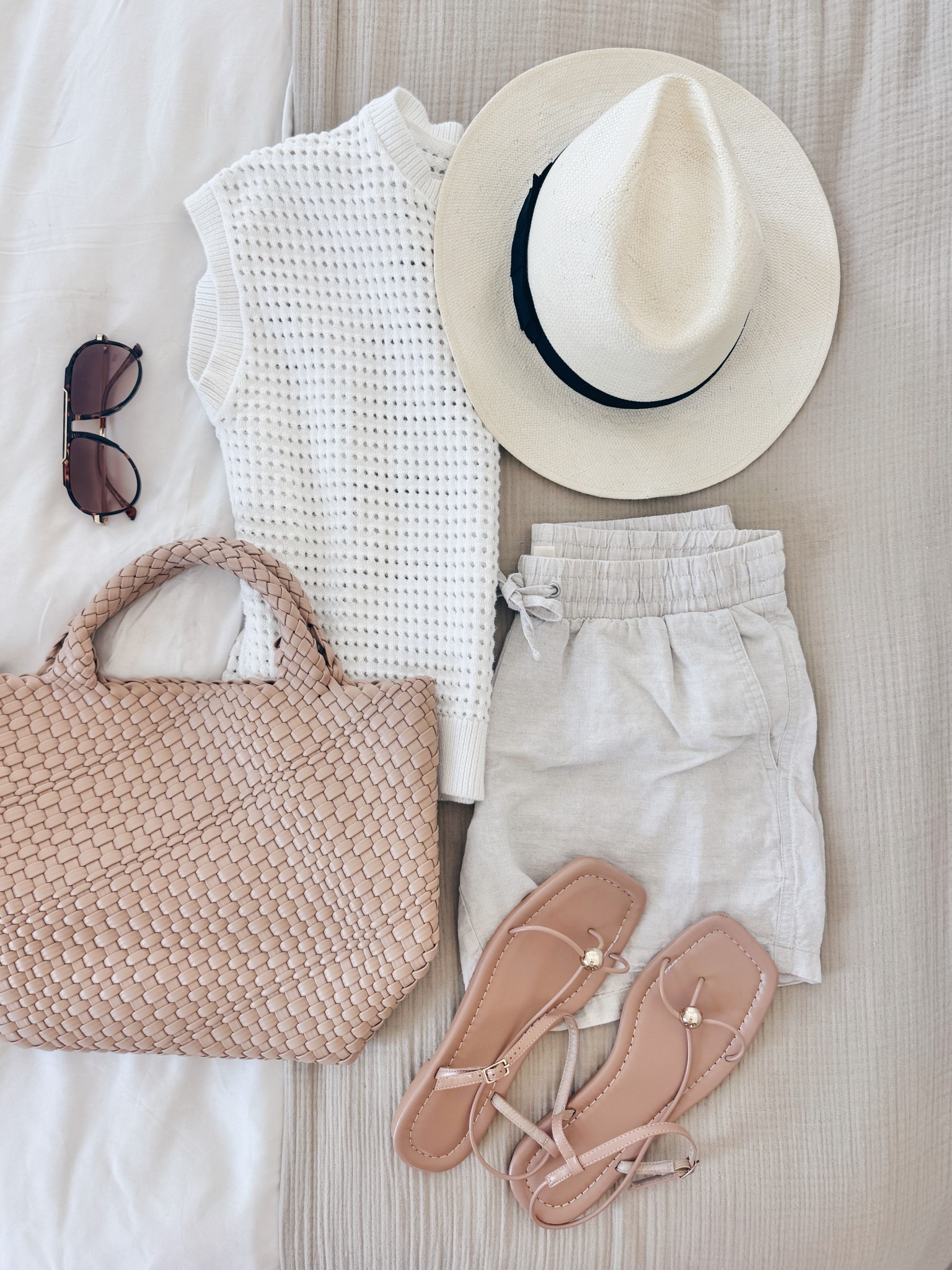 Amazon vacation outfit. I have small in top and bottom and xl in the hat. Sandals true to size.  

#LTKOver40 #LTKTravel #LTKootd