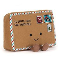 JellyCat - Amuseables Letter to Santa Brown - Jellycat | JD Williams (UK)