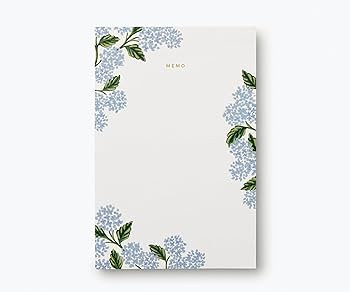 RIFLE PAPER CO. Large Memo Notepad, 65 Tear-Off Pages, Featuring Bands of Pastel Hues Separating ... | Amazon (US)