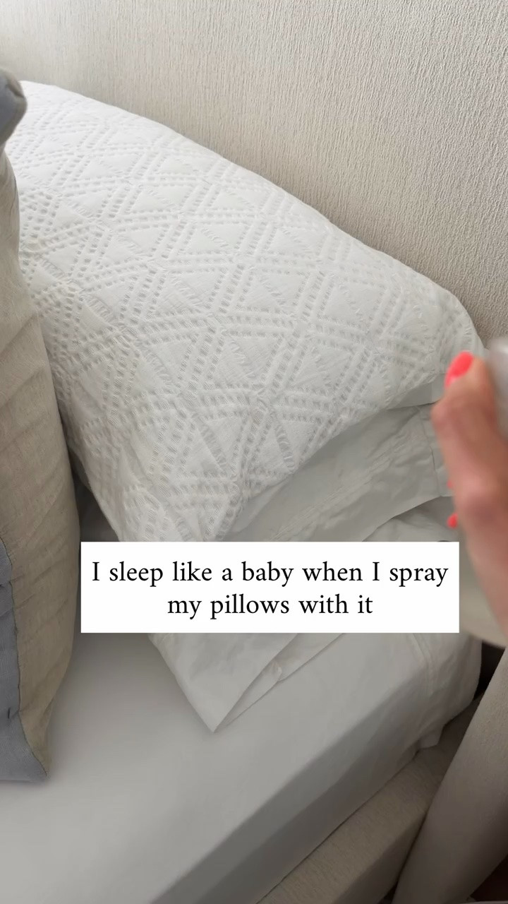 This pillow mist has become one of my favorite nighttime rituals. A few sprays on my pillow and bedding create a light, calming scent that makes winding down feel a little more intentional. It’s such a simple way to make bedtime feel a little more relaxing.

pillow mist, sleep spray, bedtime routine, calming home fragrance, linen spray, bedroom essentials, sleep essentials, self care routine, relaxing scent, annabrstyle

#LTKHome #LTKselfcare #LTKOver40