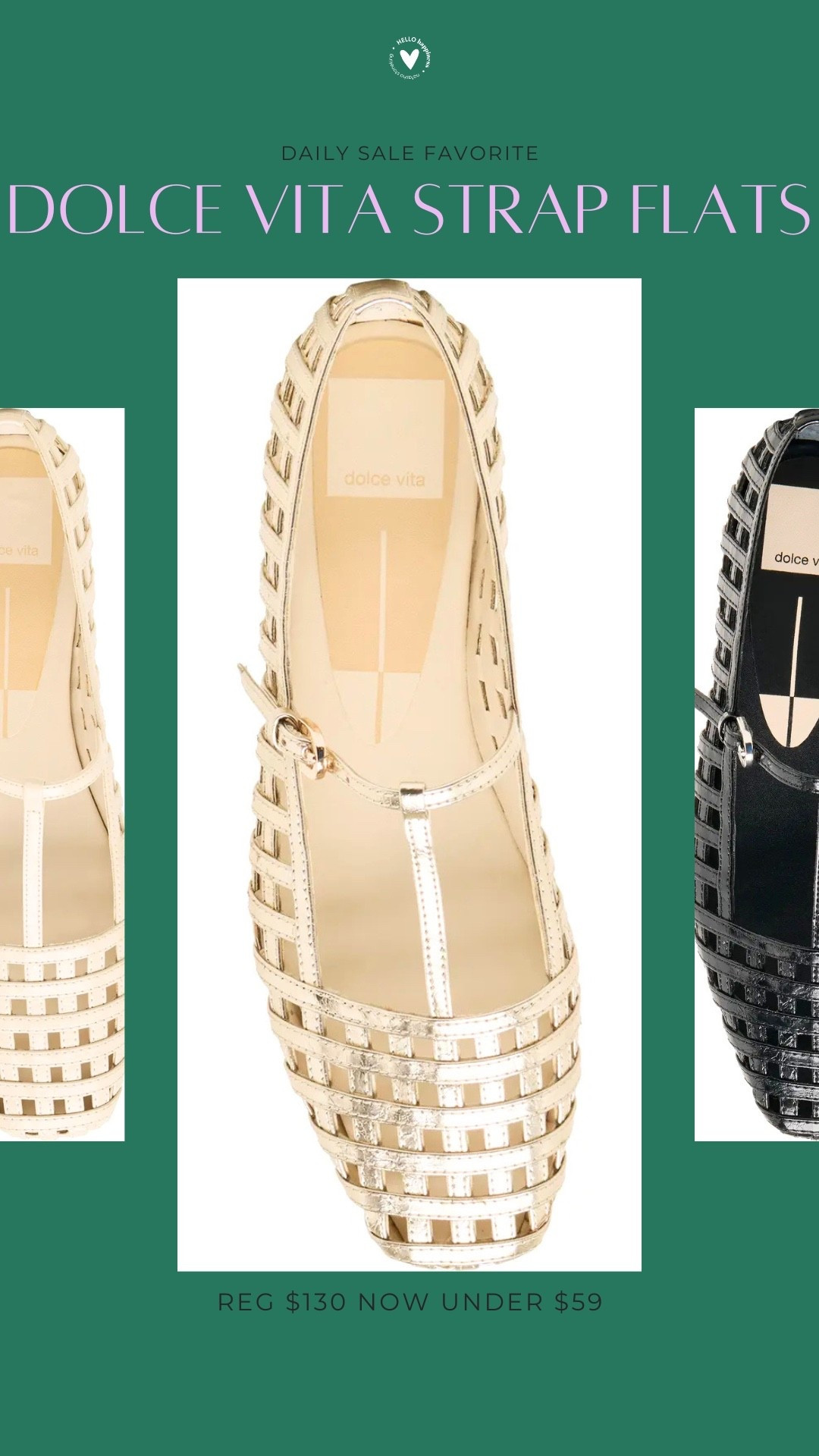 Dolce Vita strap flats now under $59—so chic and perfect for everyday wear 🤍

#LTKSeasonal #LTKSaleAlert