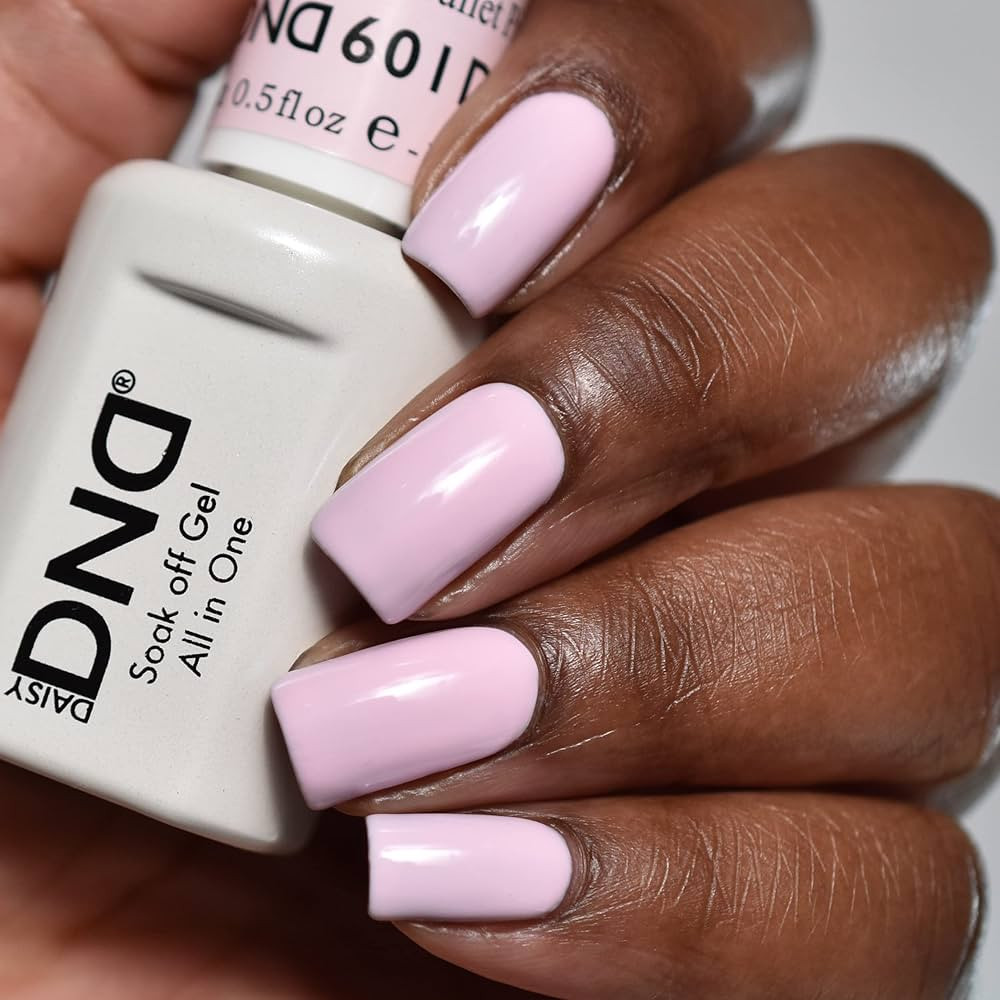 DND Gel Polish Set - 1 each of Pink Gel Polish and Pink Nail Polish, 601 Ballet Pink, 0.5 Fl Oz | Amazon (US)