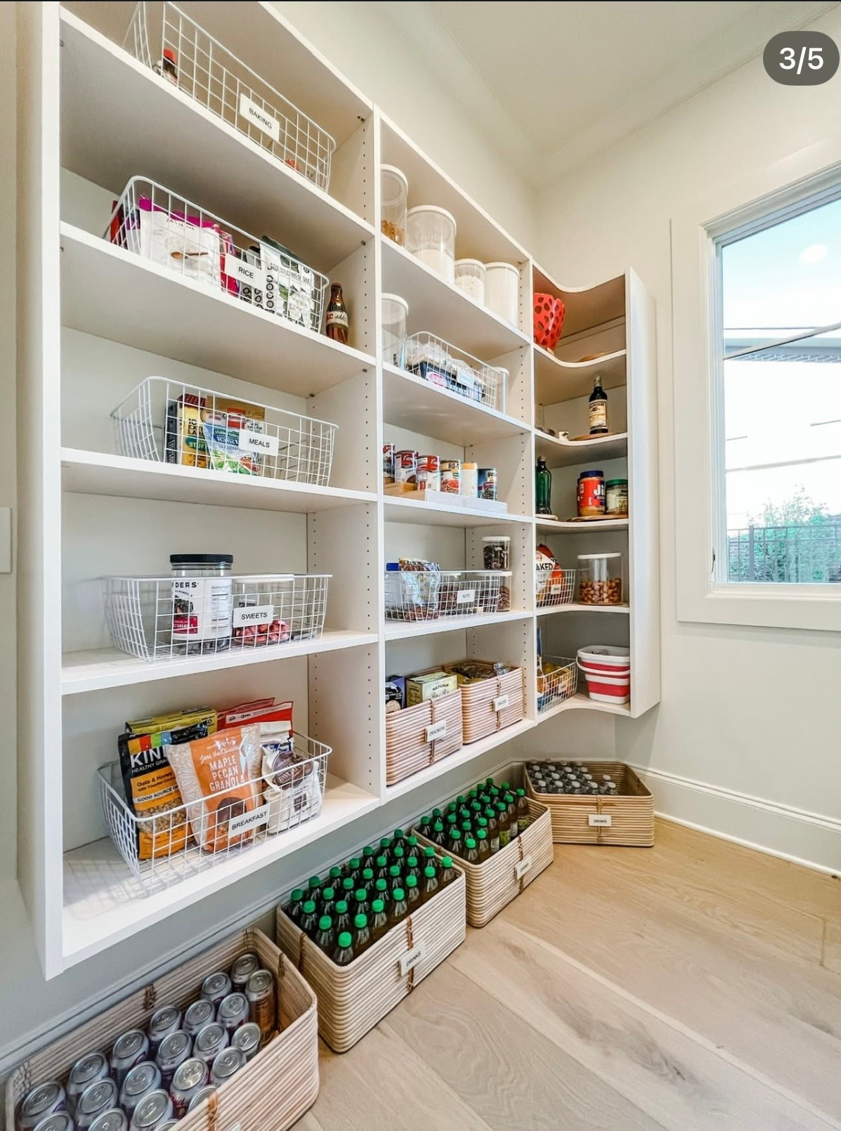 A perfectly neat pantry just hits different! 