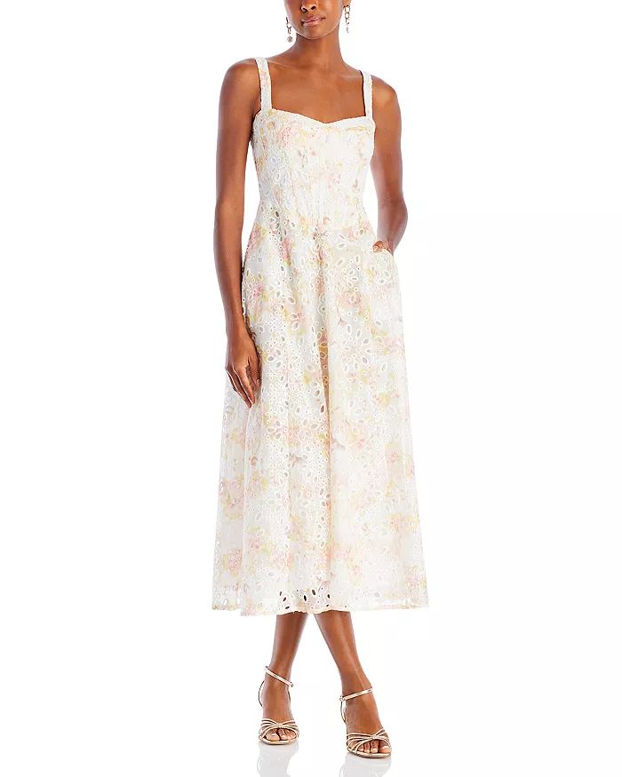 Lilah Corset Midi Dress | Bloomingdale's (US)