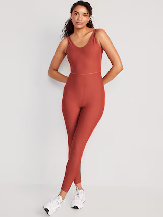 Sleeveless PowerSoft 7/8-Length Bodysuit for Women -- 25-inch inseam | Old Navy (US)