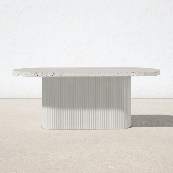Ros Concrete Outdoor Dining Table | Wayfair North America