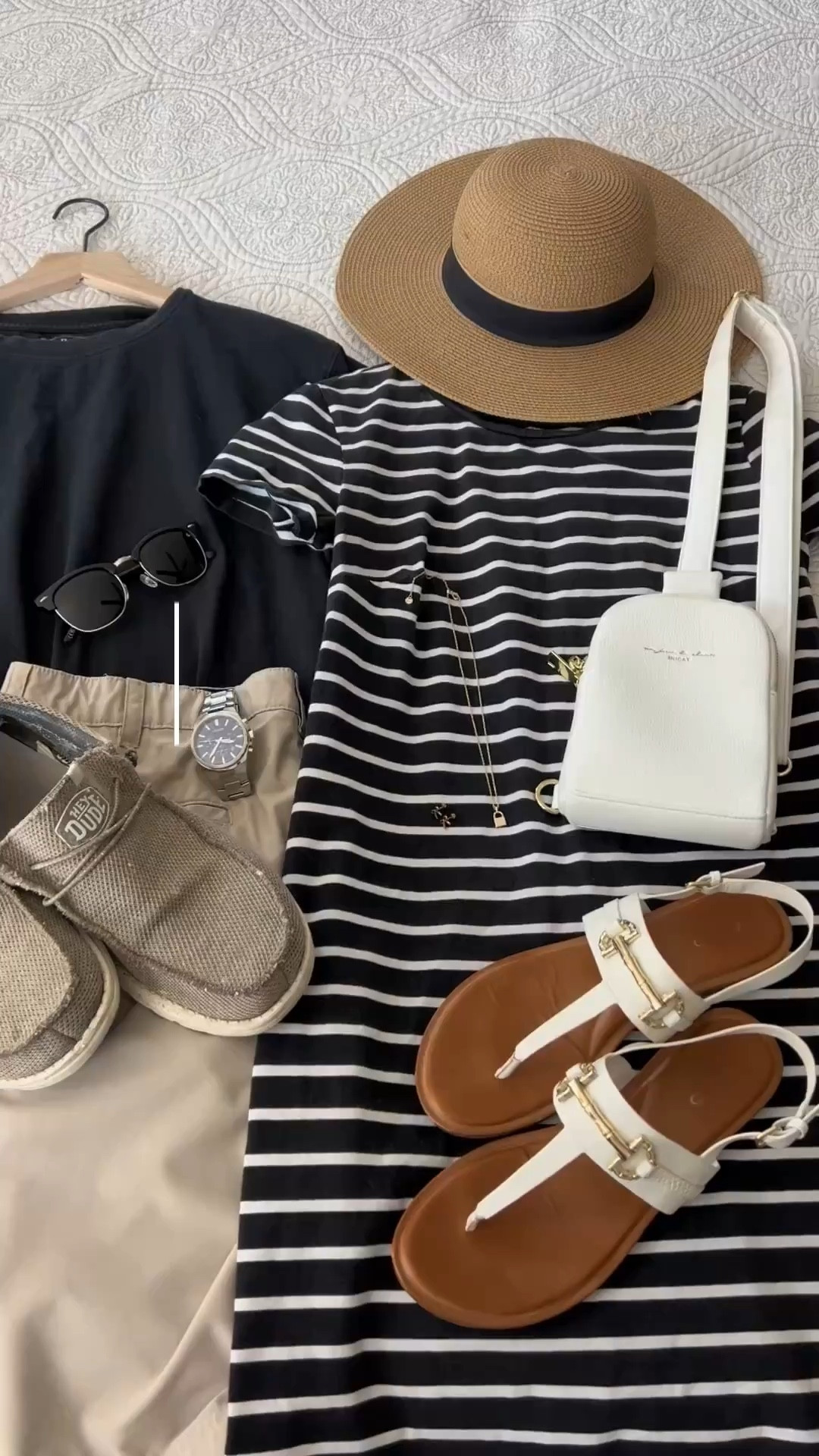 A striped dress, woven hat, and simple gold details for wandering beach towns, grabbing iced coffee, or heading to dinner by the water 🌊

Light, effortless, and the kind of outfit you’ll reach for all vacation long🌴🌺🐚

#ltkstyle #ltkfinds #resortwear #tropicalstyle #coastaloutfit #vacationoutfits #beachstyle #summerneutrals #stripeddress #effortlessstyle #resortvibes #vacationlook #coastalliving #ltksummer #outfitinspo

#LTKMens #LTKSpringSale #LTKSaleAlert