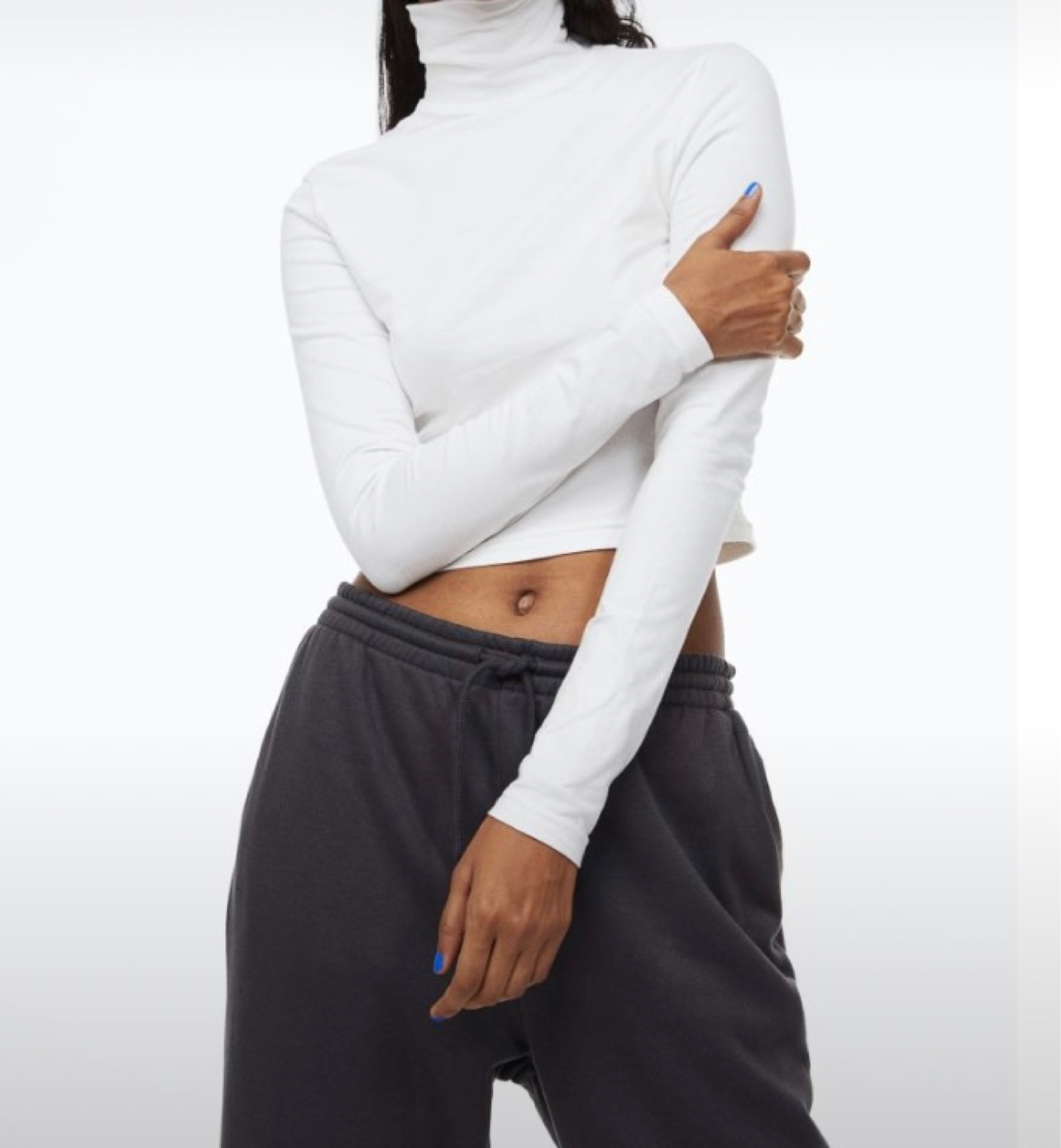 White Turtlenecks for Layering! 