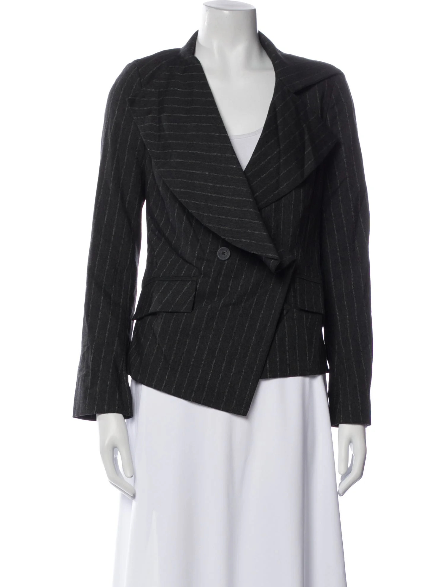 Vivienne Westwood Striped Blazer - Black Jackets, Clothing - VIV45339 | The RealReal | The RealReal