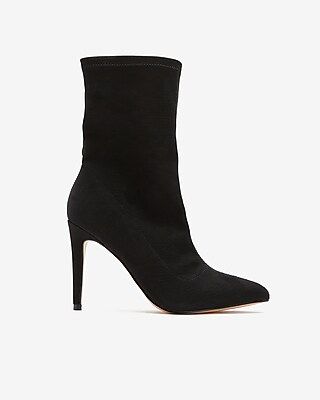 Pointed Toe Sock Booties | Express