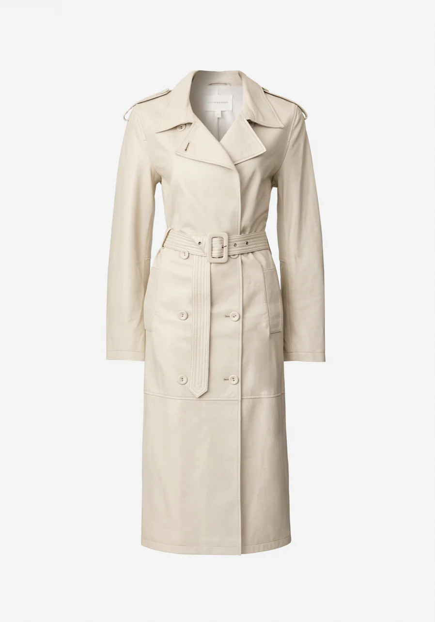 Roulette Leather Trench | Viktoria & Woods