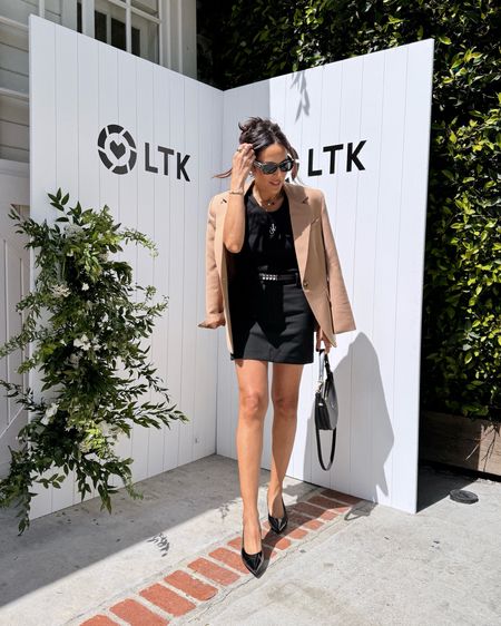 LA day of meetings and events wearing classic core pieces from my wardrobe! This Mayson blazer is the perfect camel neutral that looks great if you have olive skin! And this is the perfect tailored skirt. 
Code: LUCY20 for Mayson The Label
Blazer XS
Tank XXS
Skirt size up runs small 

#LTKover40 #LTKSeasonal #LTKstyletip