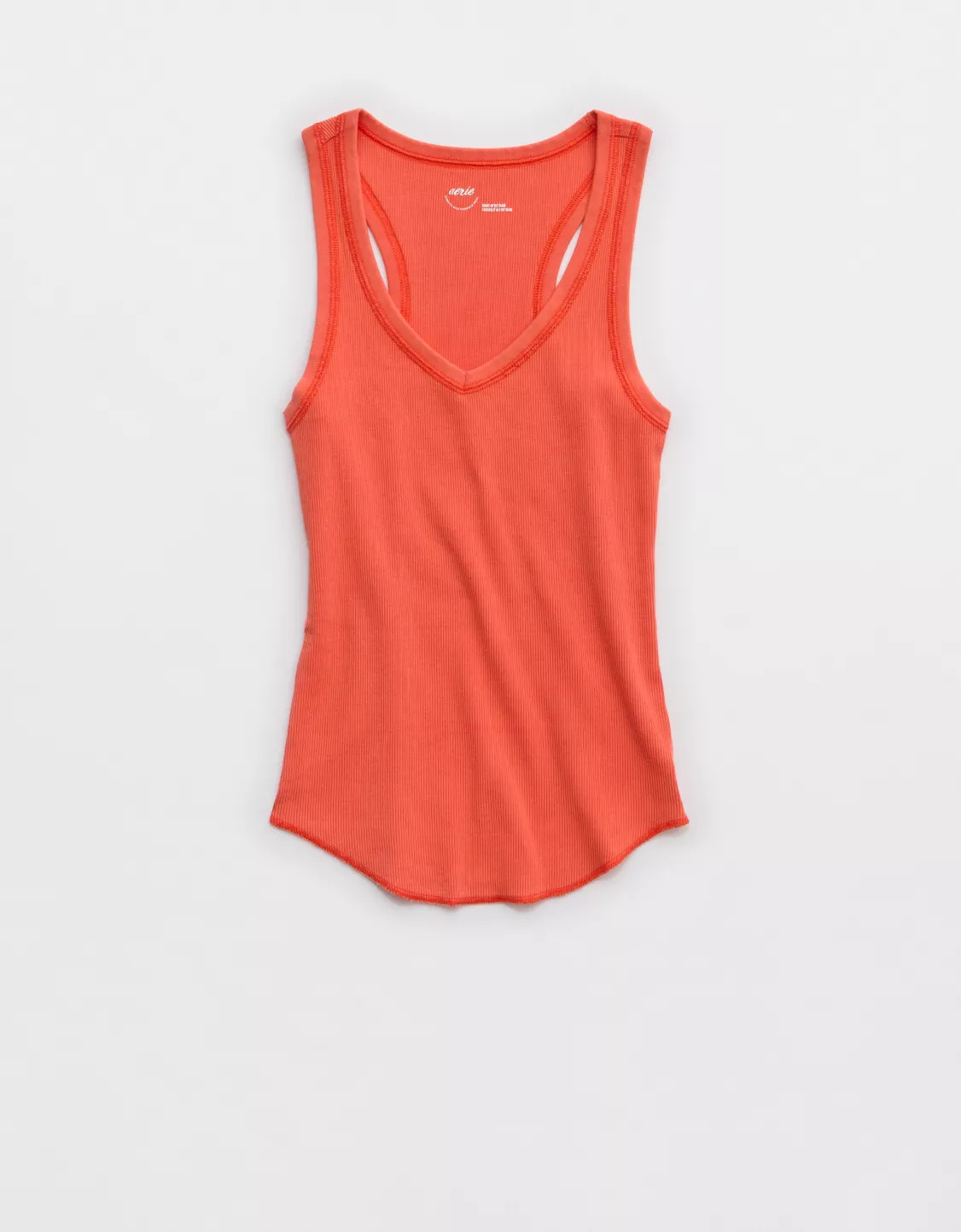 Aerie V-Neck Ribbed Tank Top | Aerie