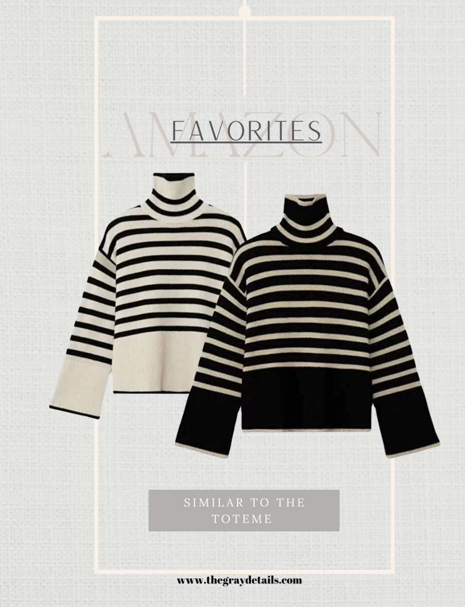 Amazon sweater, Toteme sweater look for less

#LTKunder100 #LTKSeasonal #LTKstyletip