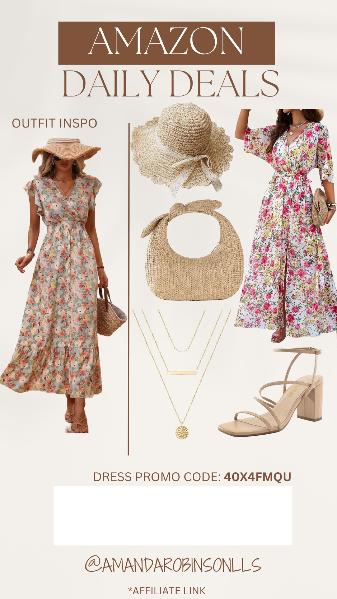 Amazon Daily Deals
Floral flowy maxi dress outfit inspo 

#LTKSaleAlert #LTKWedding