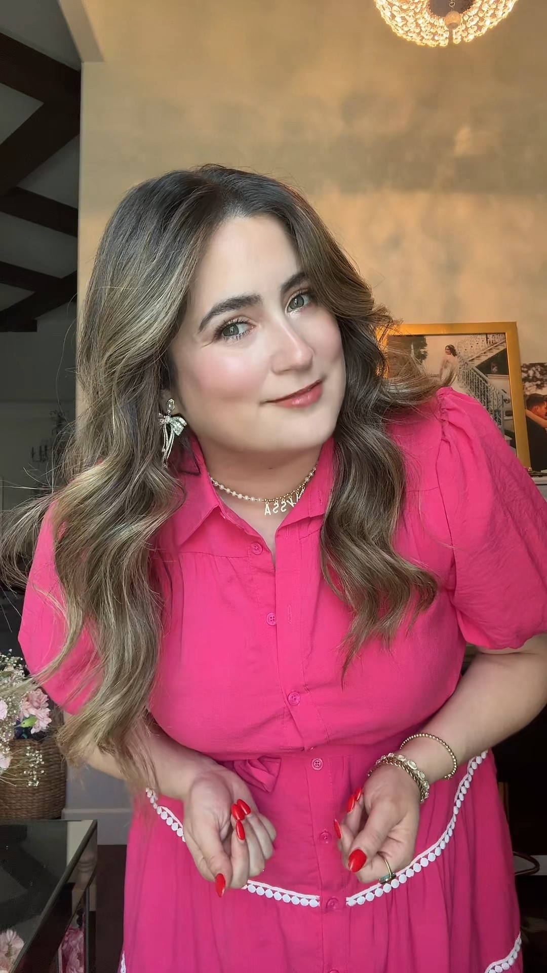 As someone who is aspiring to be a fashion influencer, I really get caught up on not being the trendiest. The fact of the matter is: I don’t always look or feel my best in trendy pieces and if I’m not comfortable- what’s the point? If you feel the same, this is your reminder: shopping your closet is great, wear what makes you feel beautiful and cheer on the girlies for dressing how they want to dress! #midsizefashion #prettygarden #springoutfits #springdress outfit repeater, modest fashion, hot pink dress, white heels

#LTKgrwm #LTKootd #LTKstorytime