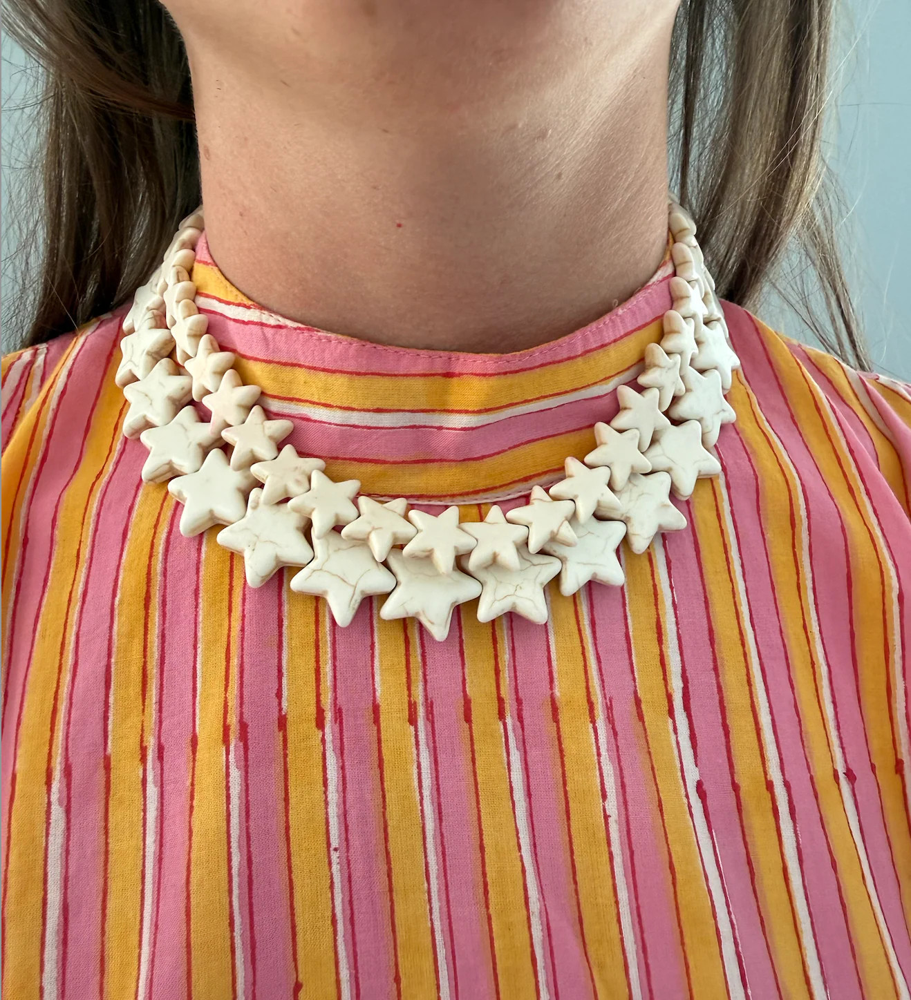 Sea Star Necklace - Small - Coconut | Smith and Co. Jewel Design