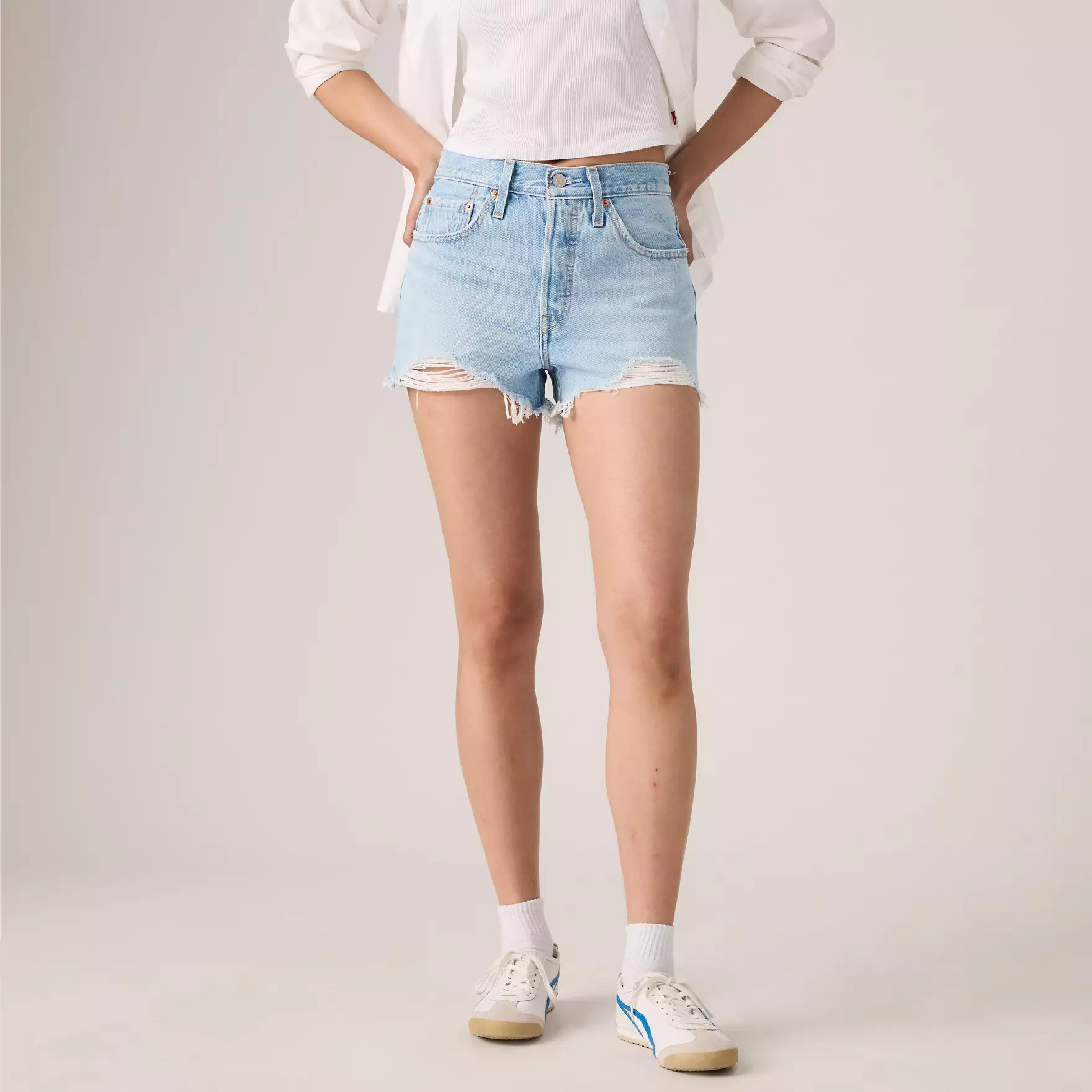 501® Original Fit High Rise Women's Shorts | Levi's CA