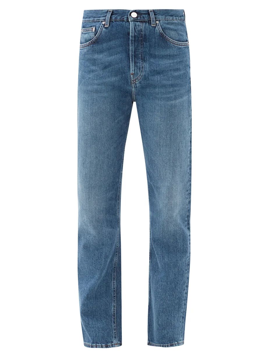 Ease mid-rise straight-leg jeans | Matches (US)