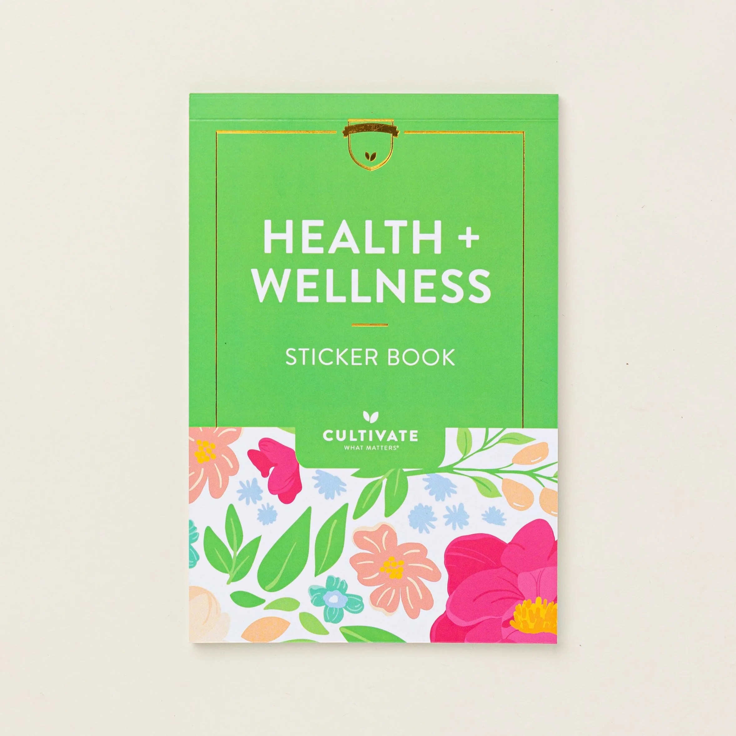 Health & Wellness Sticker Book | Cultivate What Matters