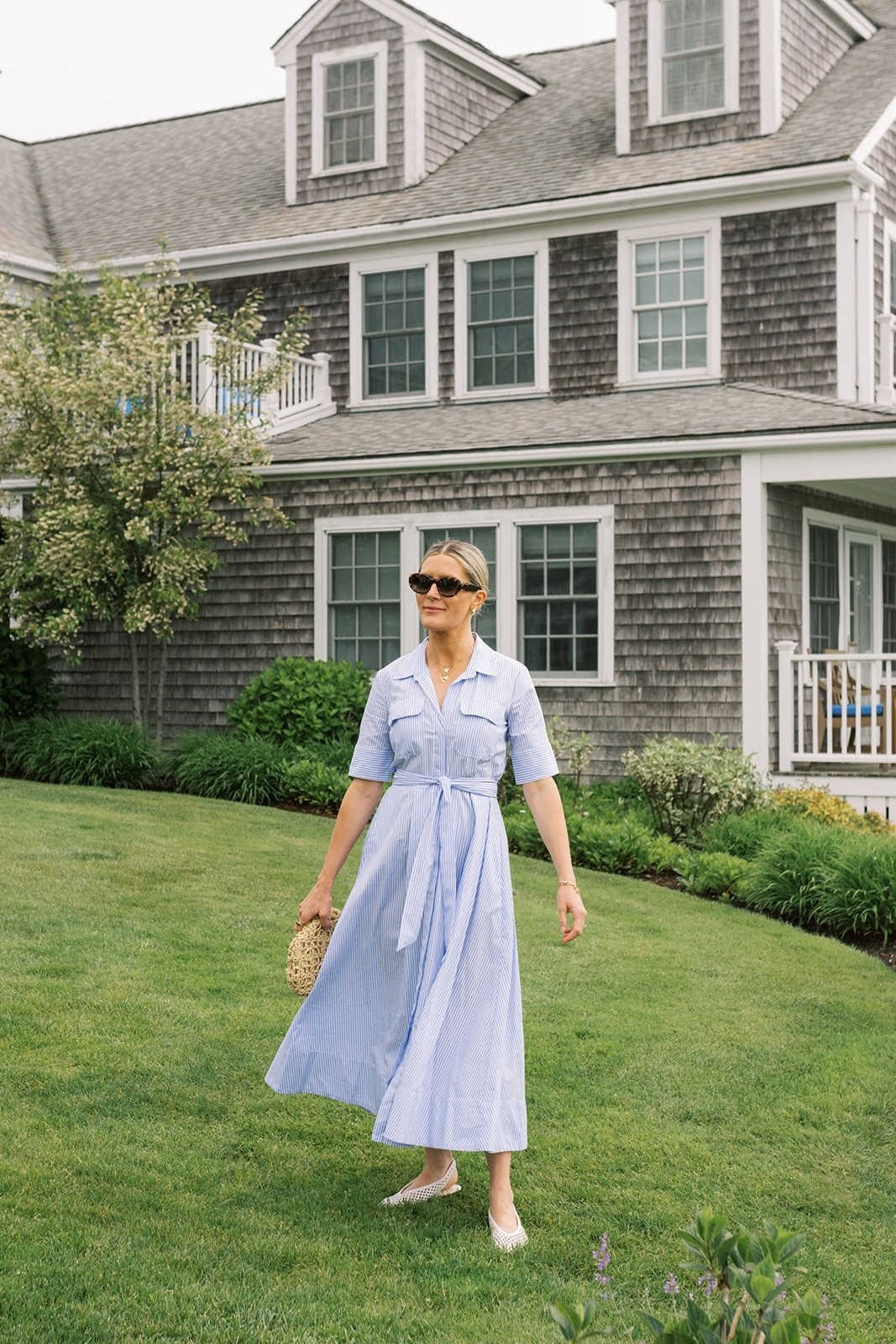 Blue and white striped shirt dress from Zara 

#LTKStyleTip #LTKTravel #LTKFindsUnder100
