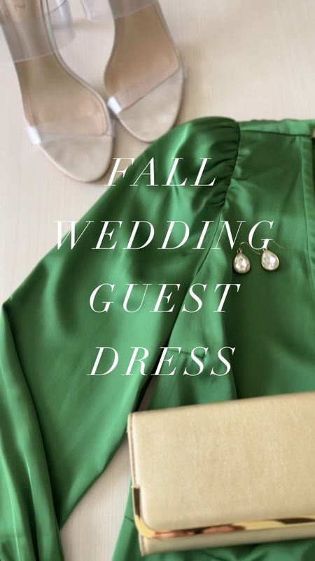 If you have a Fall wedding to attend, you’re in LUCK 🍀 with this stunning green satin wrap dress! 

This dress is so pretty, from the sleeve details to the hemline. And I love the hook & eye closure in the top to keep the dress in place.  

It comes in two other colors as well as petite, regular and tall sizing.  I’m 5’3” and wearing the regular XS. 







Wedding guest dress , fall wedding guest dress , green dress , Fall dress , satin dress , Abercrombie #ltksalealert #ltkstyletip #ltkshoecrush #ltkitbag #ltkunder100


#LTKSeasonal #LTKwedding #LTKSale