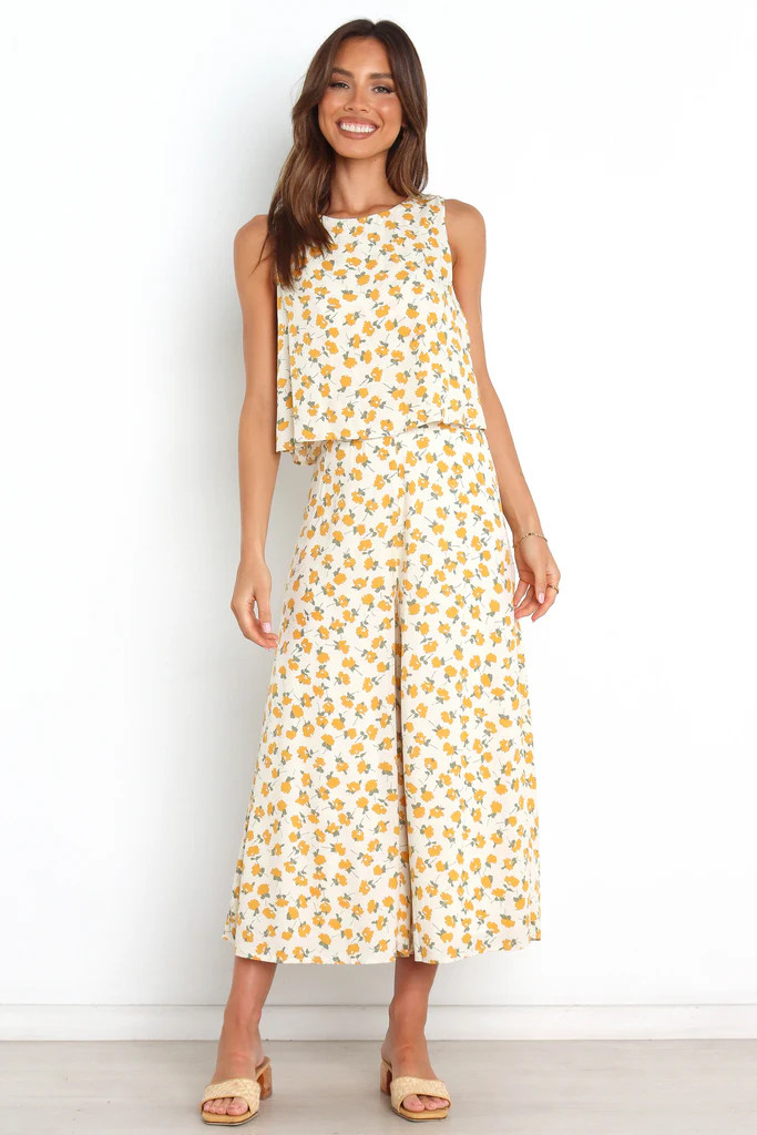 Riley Jumpsuit - Yellow | Petal & Pup (US)