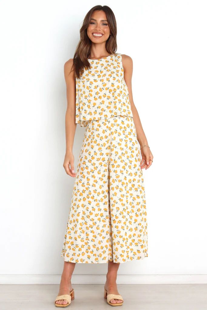 Riley Jumpsuit - Yellow | Petal & Pup (US)