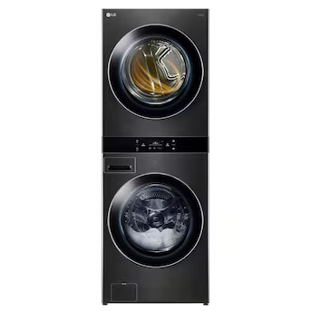LG Washtower Electric Stacked Laundry Center with 5-cu ft Front load Washer and 7.4-cu ft Dryer (... | Lowe's