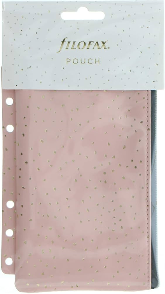 Filofax Zipper Pouch - Confetti Rose Quartz, 132709 | Amazon (US)