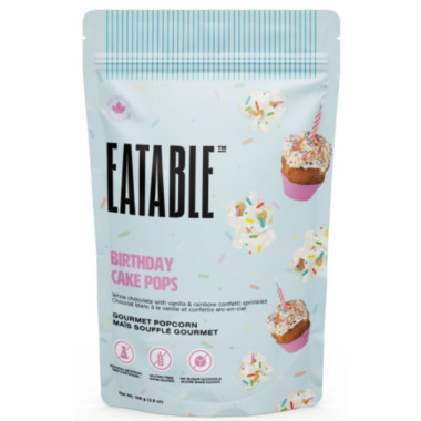Eatable Gourmet Popcorn Birthday Cake Pops | Well.ca