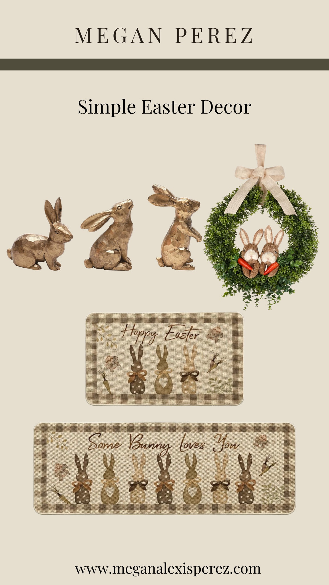 Love these simple touches for Easter decor!

#LTKSeasonal #LTKHome