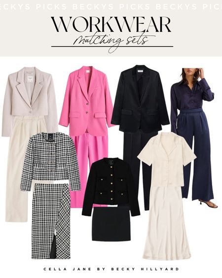 Becky’s picks for workwear and office style featuring matching sets!

#LTKworkwear #LTKstyletip