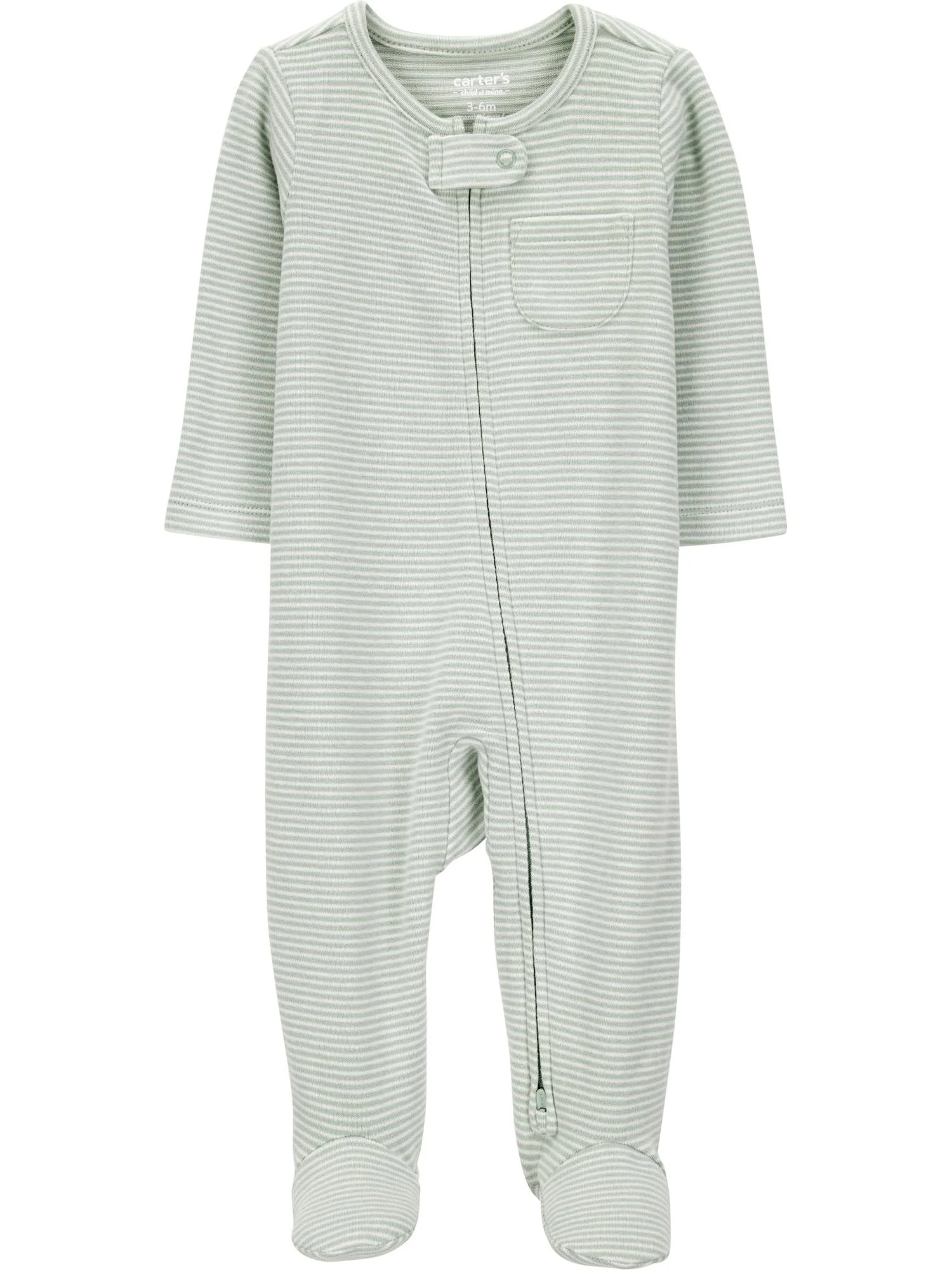 Carter's Child of Mine Baby Plush Sleep 'n Play, One-Piece, Sizes Preemie-6/9 Months | Walmart (US)